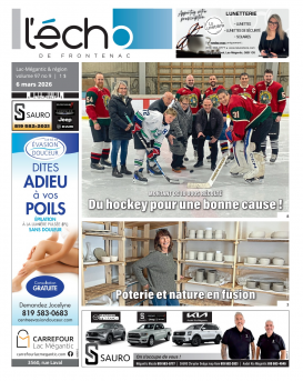 Volume 97 no 9 - 6 mars 2026 : L'Écho de Frontenac : Journal en ligne