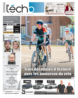 Volume 97 no 30 - 7 août 2026 : L'Écho de Frontenac : Journal en ligne
