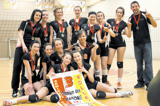 Volleyball: l’or pour les Benjamines AA - Rémi Tremblay : Sports Les Mousquetaires 