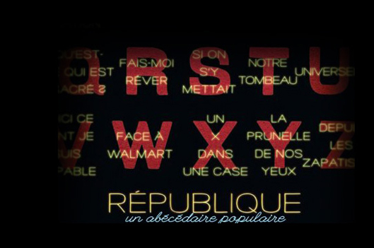 Projection gratuite de «République, un abécédaire populaire»   -   : Actualités  