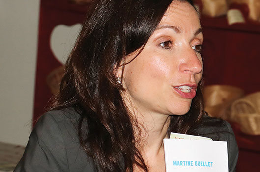 Visite éclair de la candidate Martine Ouellet - Rémi Tremblay : Actualités  
