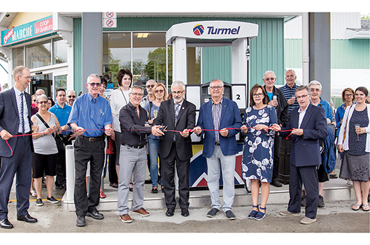 Inauguration de la station-service à Lac-Drolet - Rémi Tremblay : Actualités  