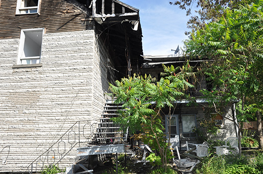 Incendie d’un immeuble à logements rue Dollard - Rémi Tremblay : Actualités  