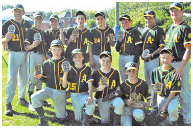 Les A’s pee-wee s’en vont aux championnats provinciaux - Rémi Tremblay : Sports Les Athlétiques 