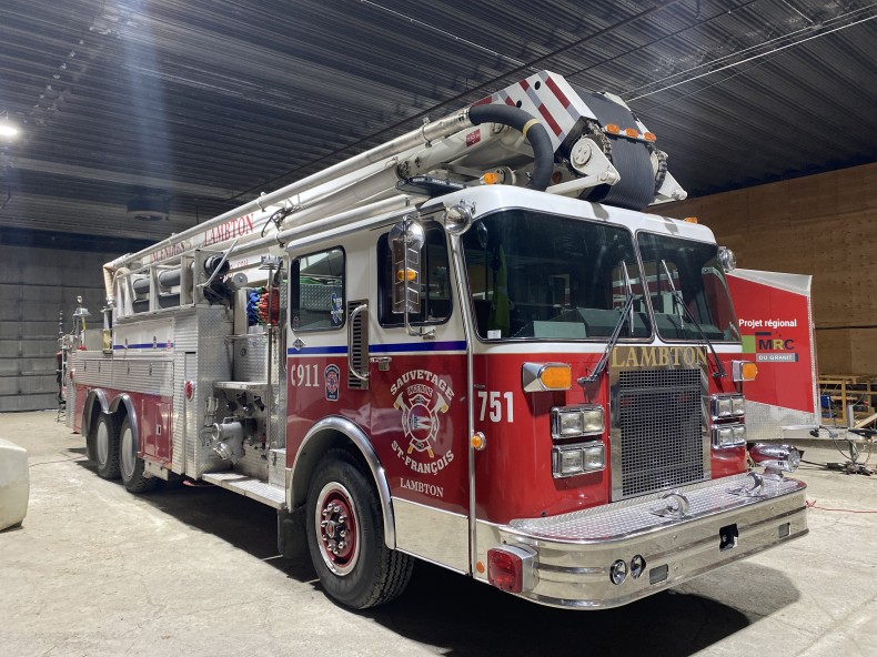 Plaidoyer en faveur d’un nouveau camion-échelle - Richard Vigneault : Actualités  