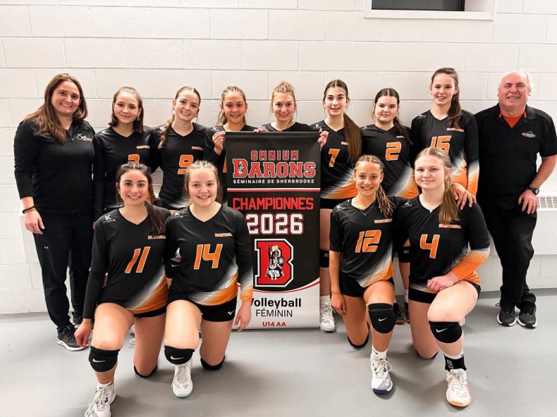 Les Mousquetaires se démarquent à l’Omnium Barons -   : Sports volley-ball 