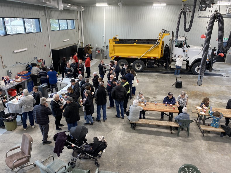 Inauguration du nouveau garage municipal à Saint-Robert - Richard Vigneault : Actualités Municipalité 