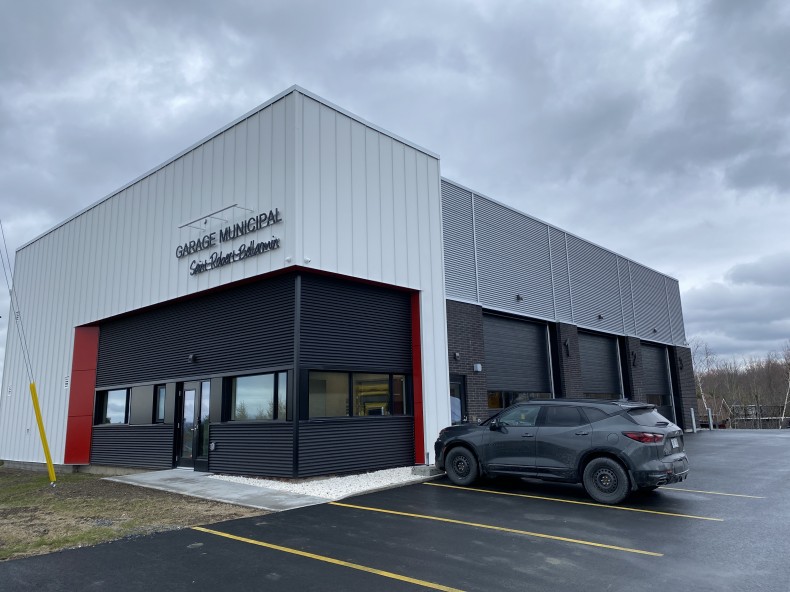 Inauguration du nouveau garage municipal à Saint-Robert - Richard Vigneault : Actualités Municipalité 