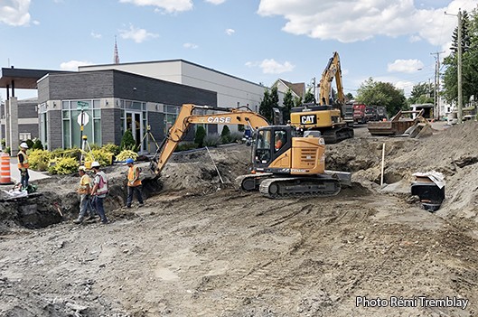 Champlain en chantier jusqu’aux neiges - Rémi Tremblay : Actualités Municipalité 