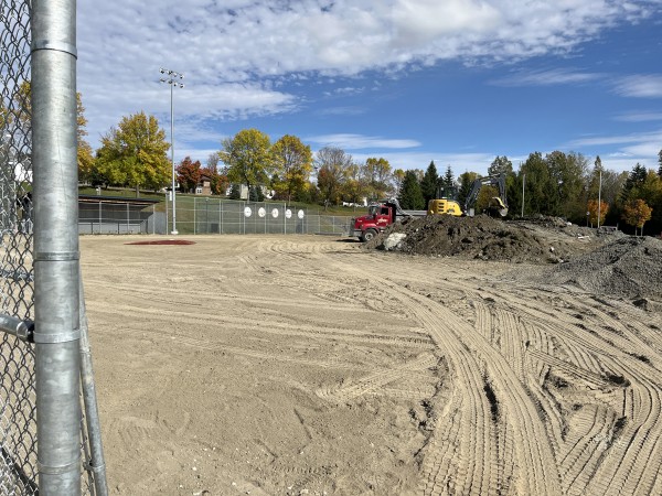 Dernière phase d’amélioration du terrain de baseball 