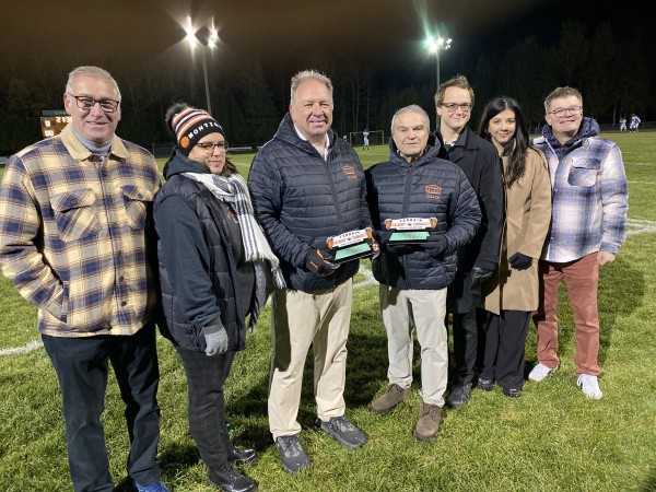 Inauguration du Terrain Gilbert-Thibault