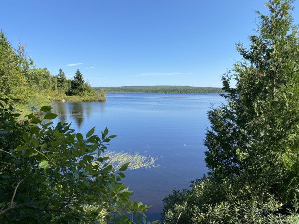 Le lac Whitton, inspirant