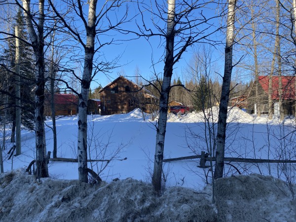 Maison endommagée par le feu