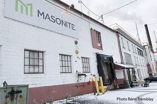 Masonite: la Ville coupe son aide financière - Rémi Tremblay : Actualités Municipalité 