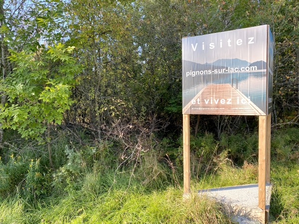 Pignons-sur-le-lac: les travaux bientôt amorcés