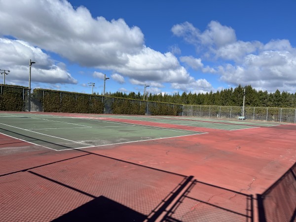 Réfection des terrains de tennis