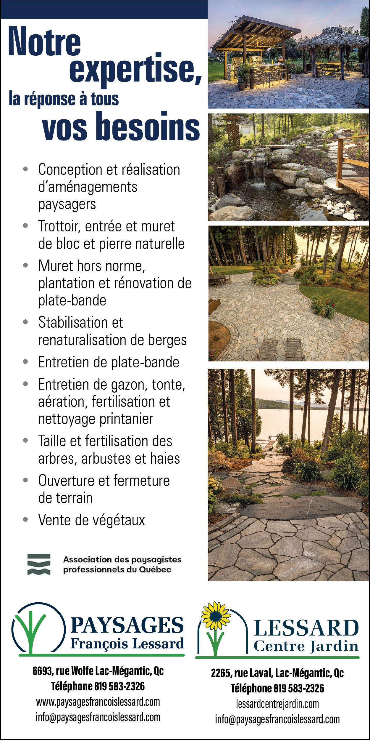 Paysages François Lessard