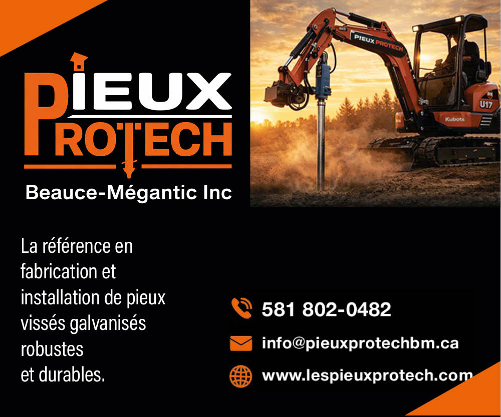 Pieux Protech Beauce-Mégantic