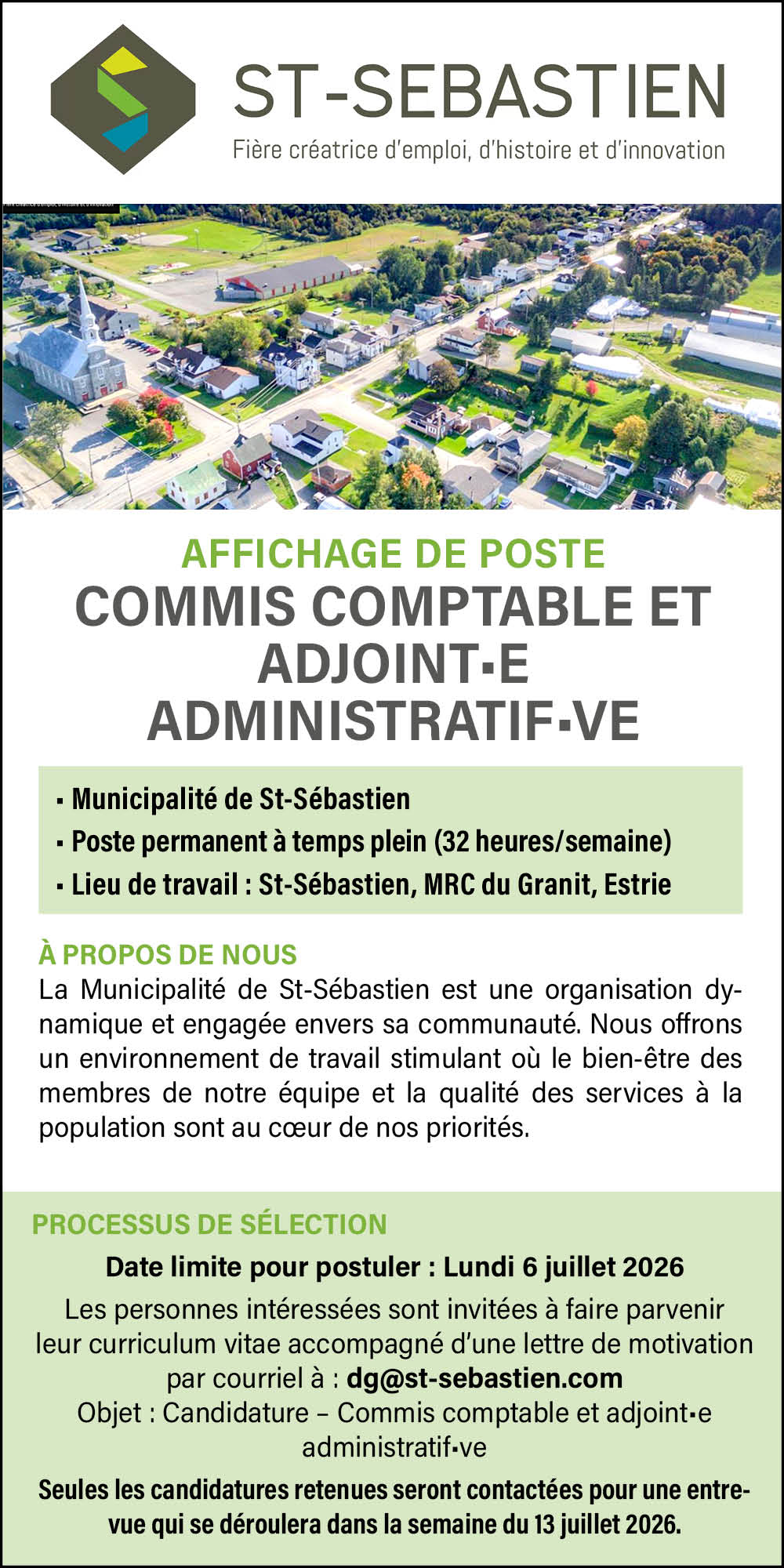 Municipalité de St-Sébastien