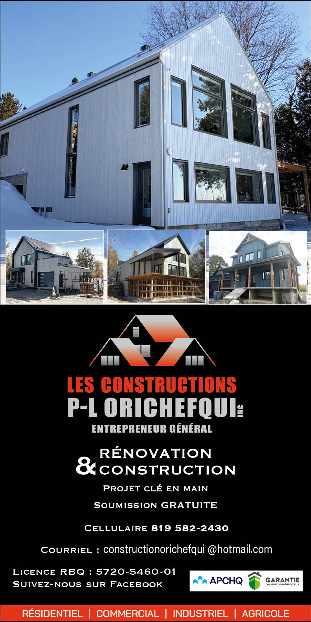 Construction P L Orichesqui