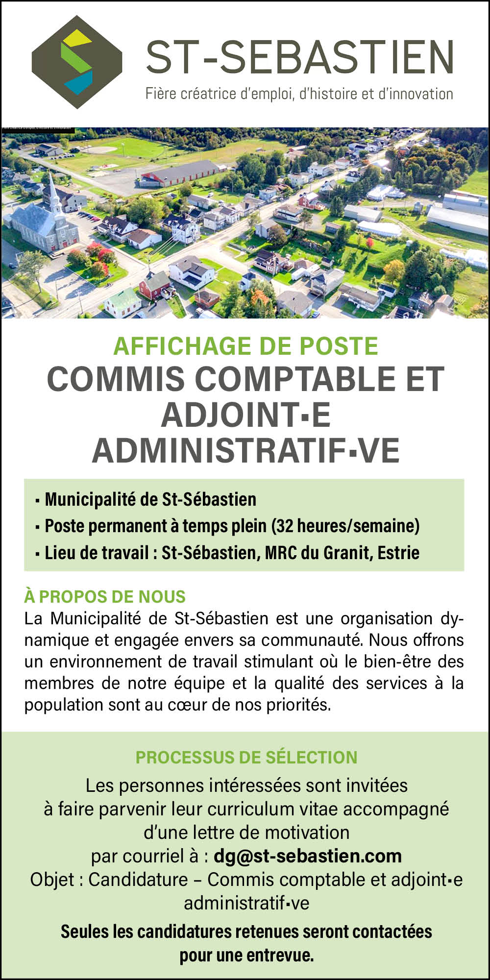Emploi St-Sébastien